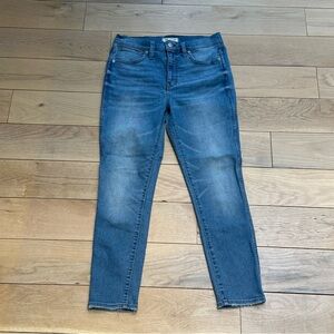 Madewell 10” High-Rise Skinny Crop Jeans